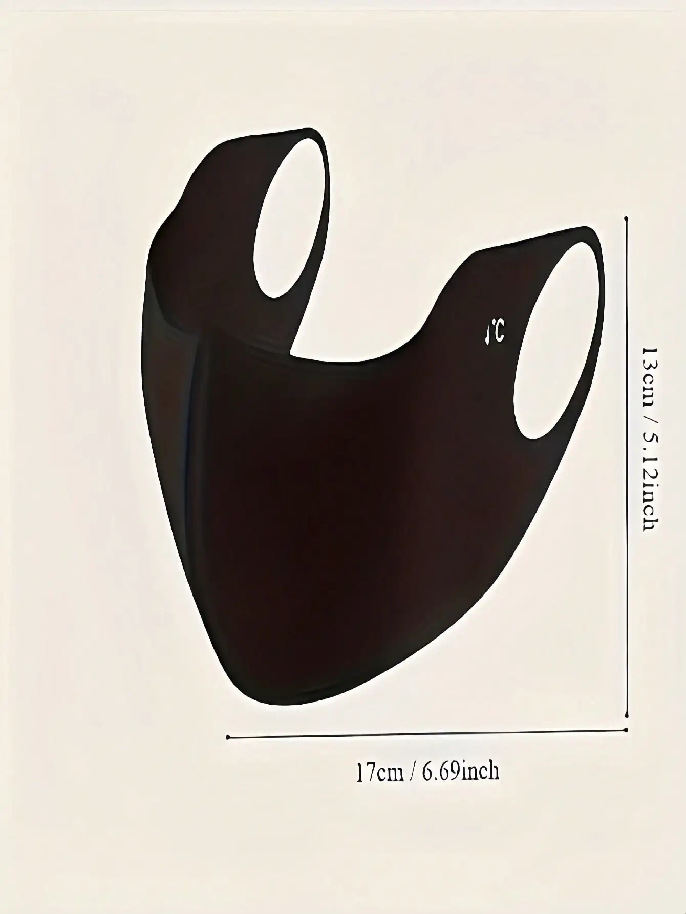 1pc Seamless Ice Silk Sun Protection Mask – 3D Eye Shield, Airy Washable, Adjustable Ear Loops for Cycling/Daily Commute