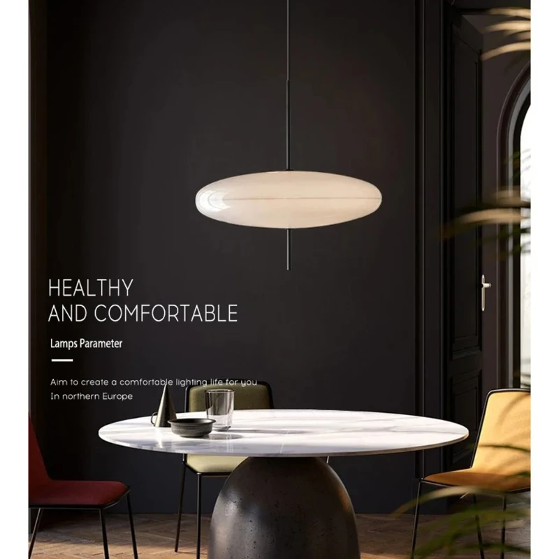 

Danish Designer Astep Pendant Light Nordic Personality Creative UFO Restaurant Light Retro Bedroom Pendant Light
