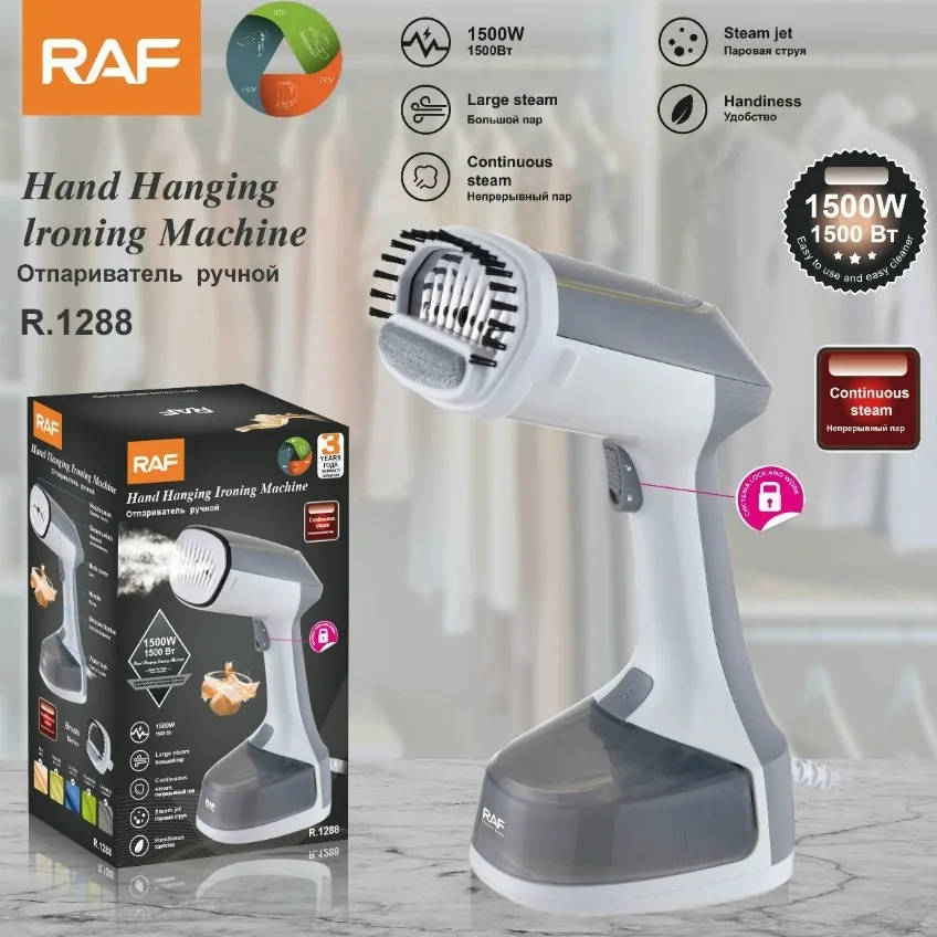 

1500W Powerful Steam 20-Second Fast Heat-up Travel Garment Steamer for Home, Office and Travel