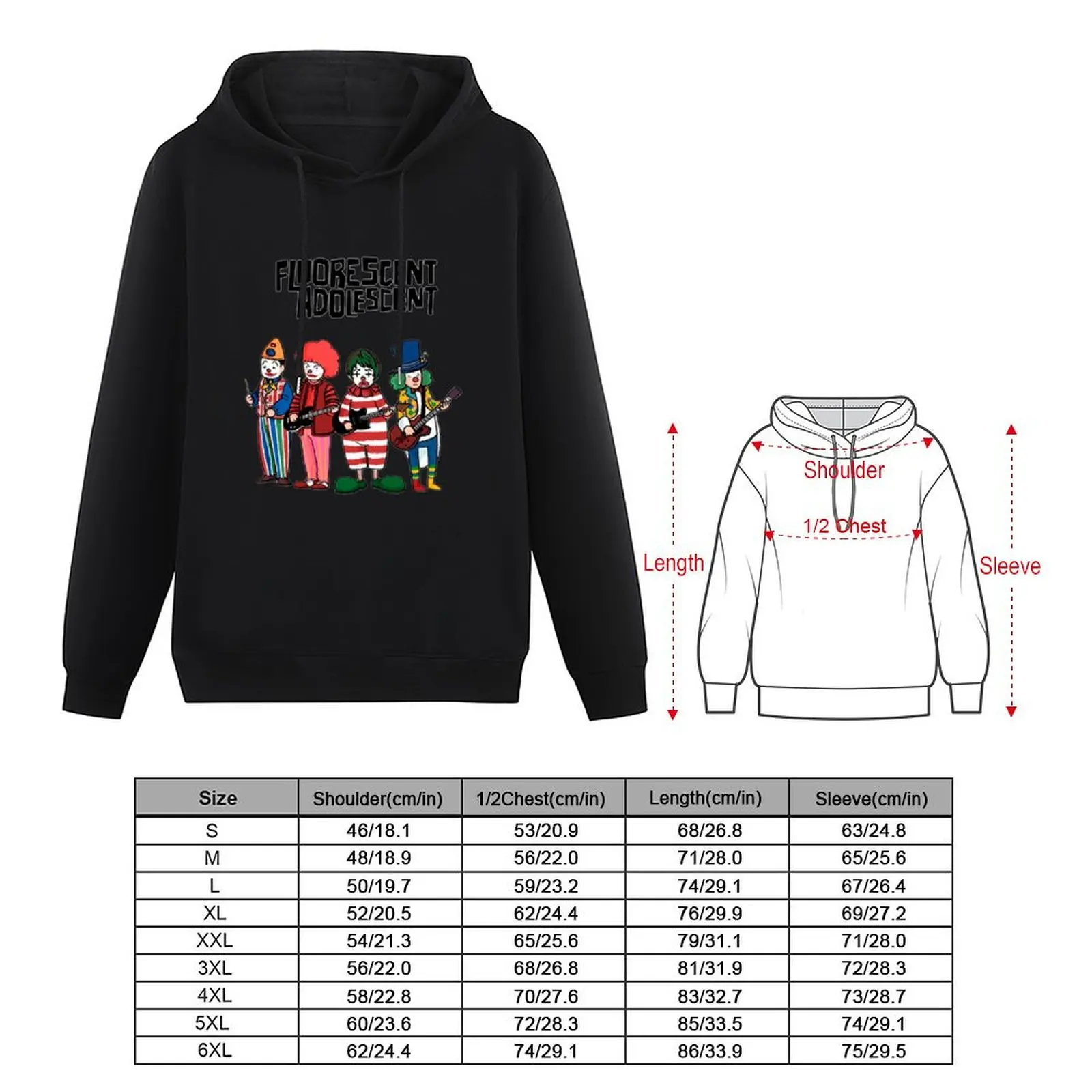 Clowns - Fluorescent Adolescent - Arctic Monkeys Pullover Hoodie fashion men men's clothes new in hoodies and blouses