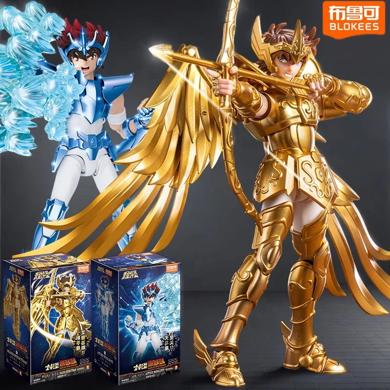 بقعة حقيقية Bloces بنة رجل سانت سيا ما وراء الطبعة الثانية رصاصة القوس Iolos تجميعها اليدوية الذهب نموذج