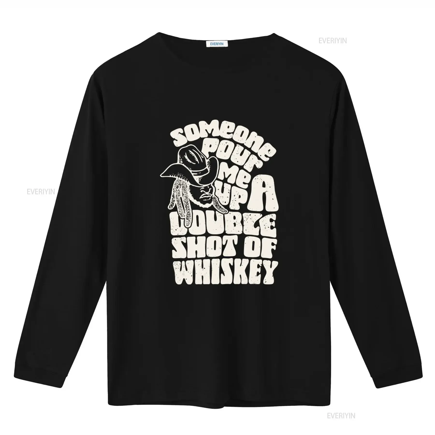 Country Music Inspired T Shirt Someone Pour Me Up A Double Shot Of Whiskey Design Perfect for Nashville Concerts Western Casual