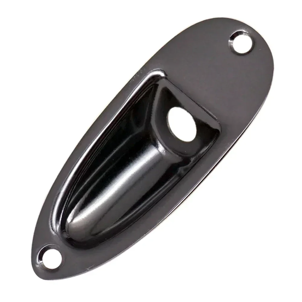 Boat-Shaped JackPlate With Screws Precision-Crafted JackPlate For Style Guitars 81.5x32x13mm Electric Guitar Accessories