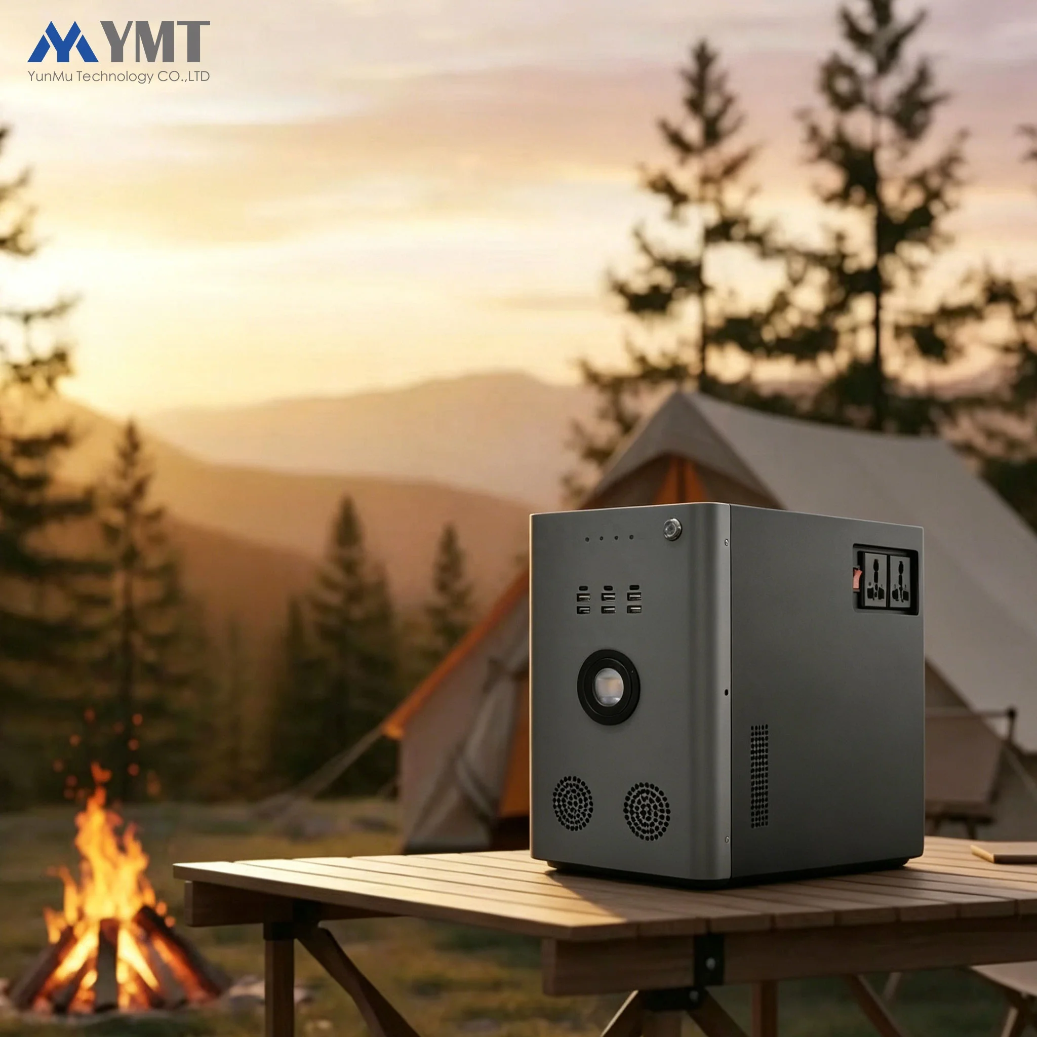 Portable Power Station Outdoor Camping 300w 500w 1000w 1000wh Lithium Battery Solar Generator Backup Energy Storage Battery