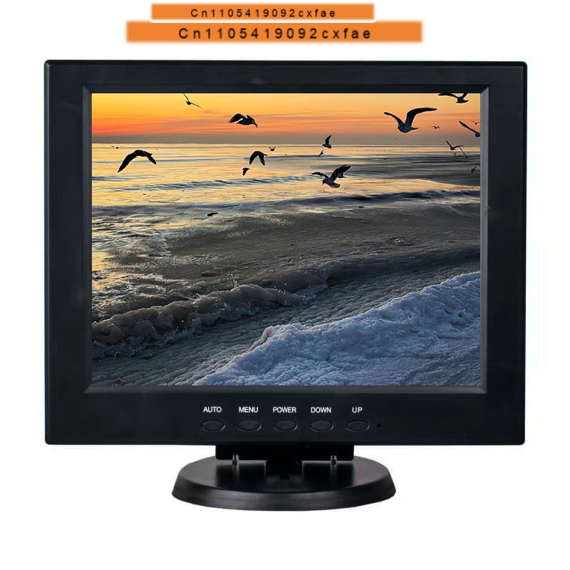 CHJ 12 inch LCD monitor industrial computer security BNC HDMI VGA AV 4:3 display HD
