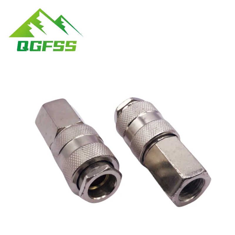 1Pc Euro Air Line Hose Connector Fitting Female Quick Release 1/4