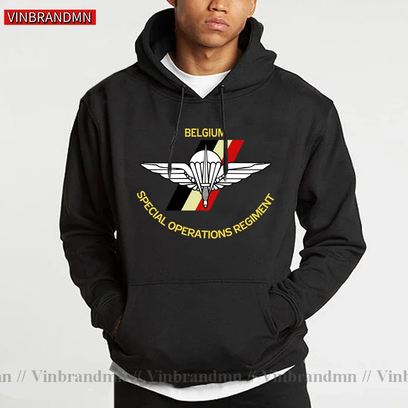 New Cool Classic Hoody Belgium Special Forces Special Operations Regiment Hoodies Men Fashion 100% Cotton Sweatshirt