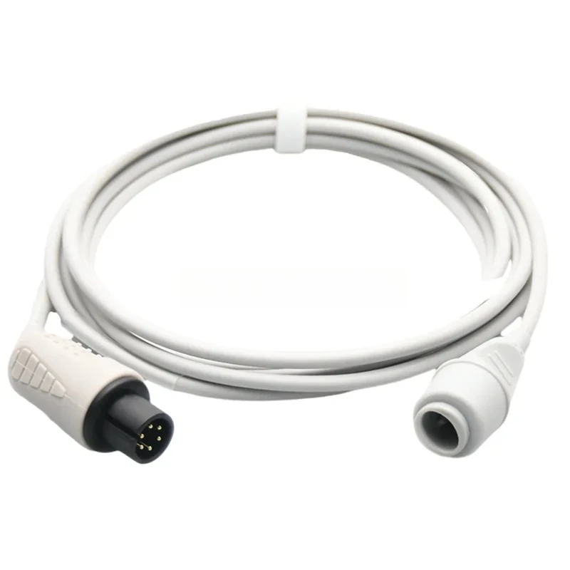 IBP cable Compatible with Spacelabs: 300, 400, 500, 600 IBP pressure sensor adapter cable