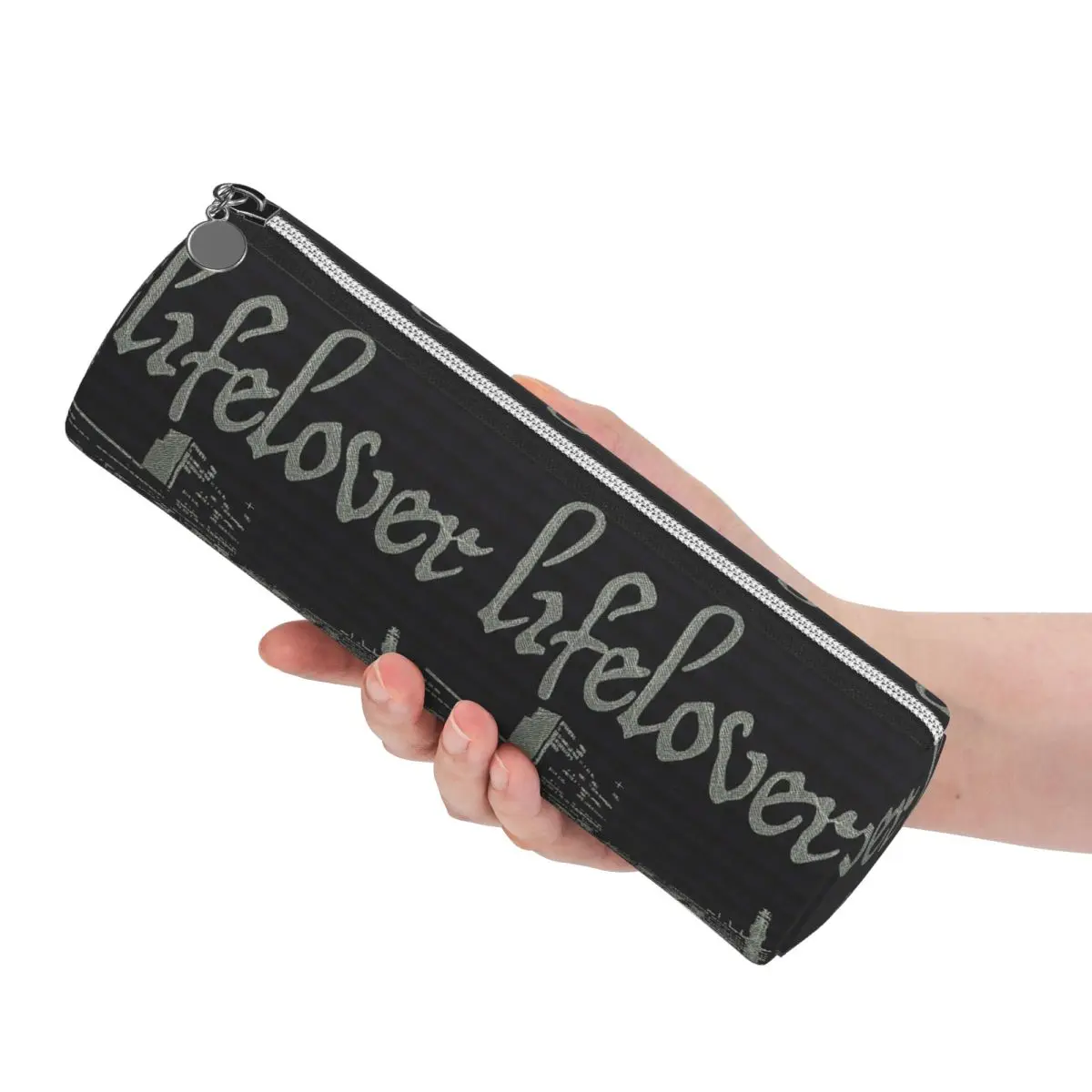 Lifelover Black Metal Band Depressive Rock Erotik Music Pencil Cases Pen Holder Cylinder Pen Box Pencil Bag for Boy Girl School