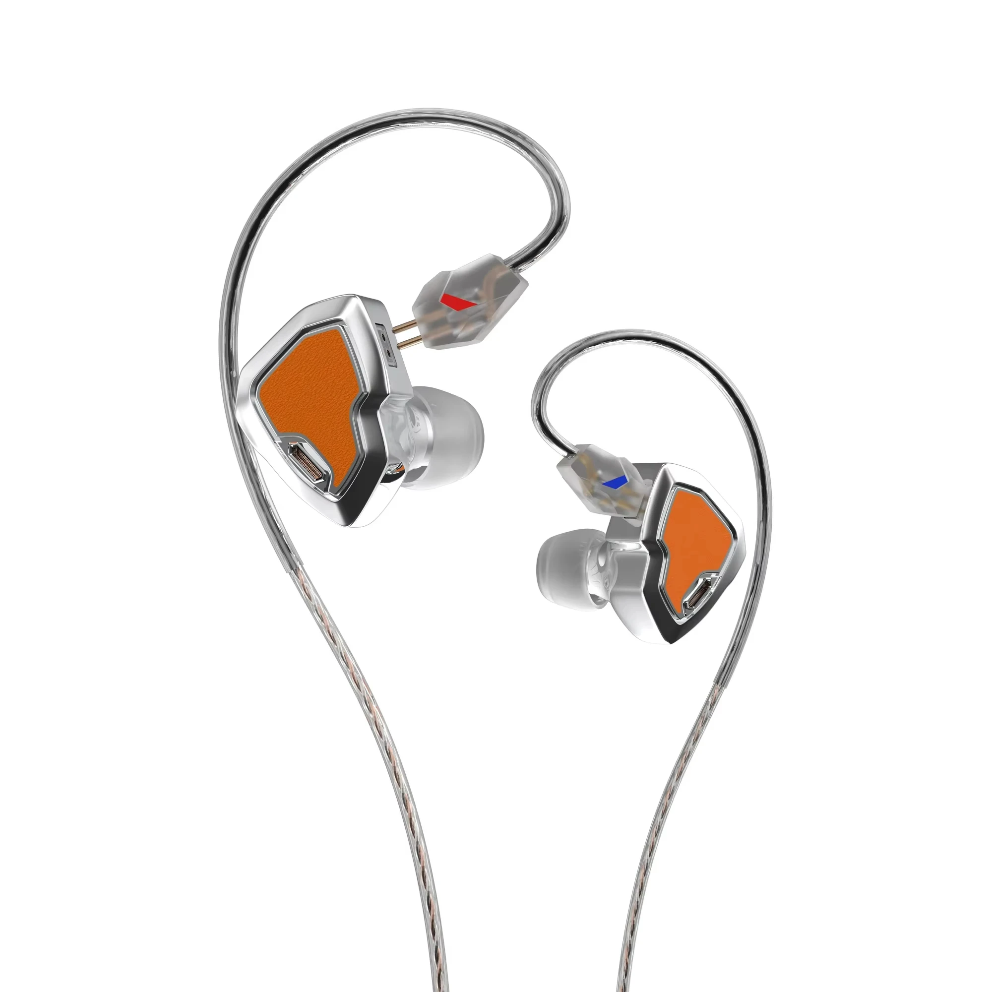 HIDIZS MS2 PRO Hybride IEM 1BA + 1DD HiFi-in-ear monitoren Hi-Res audio 0,78 mm bedrade oordopjes - afbeelding 2