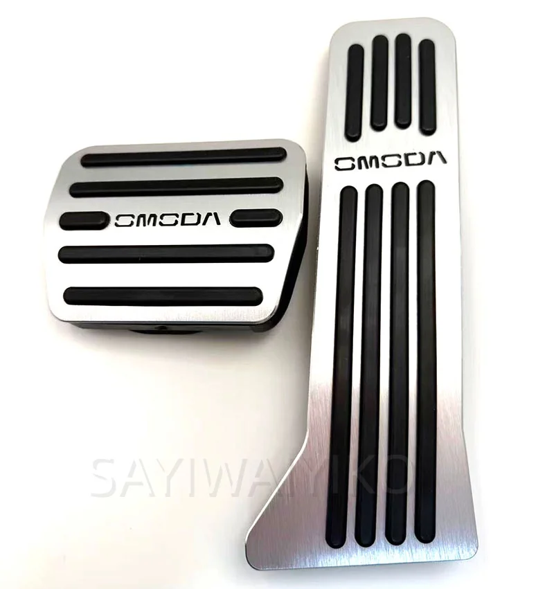 For Omoda C9 Exeed RX Accessories Alumium Alloy Gas Brake Pedal Cover Accelerator Foot Anti-Slip CheryInternal Styling