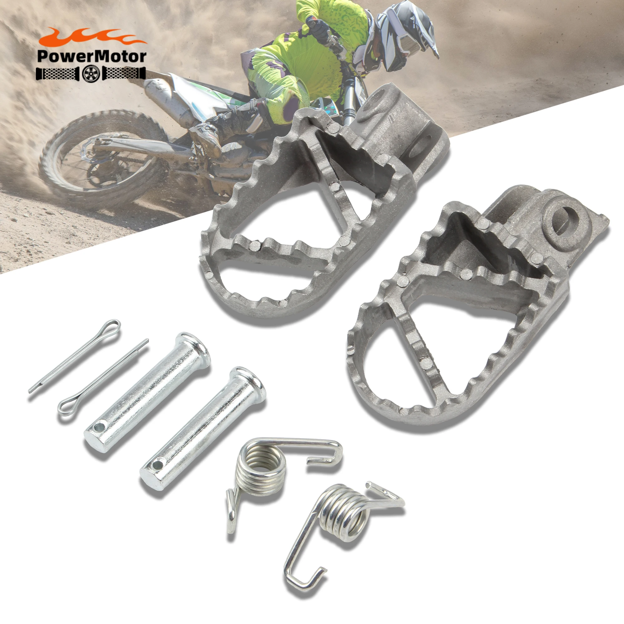 

Motorcycle Motocross Aluminum Foot Rest Pegs Footpegs For KTM SX SXF EXC EXCF XC XCF XCW 125-530 Dirt Pit Bike Accessories