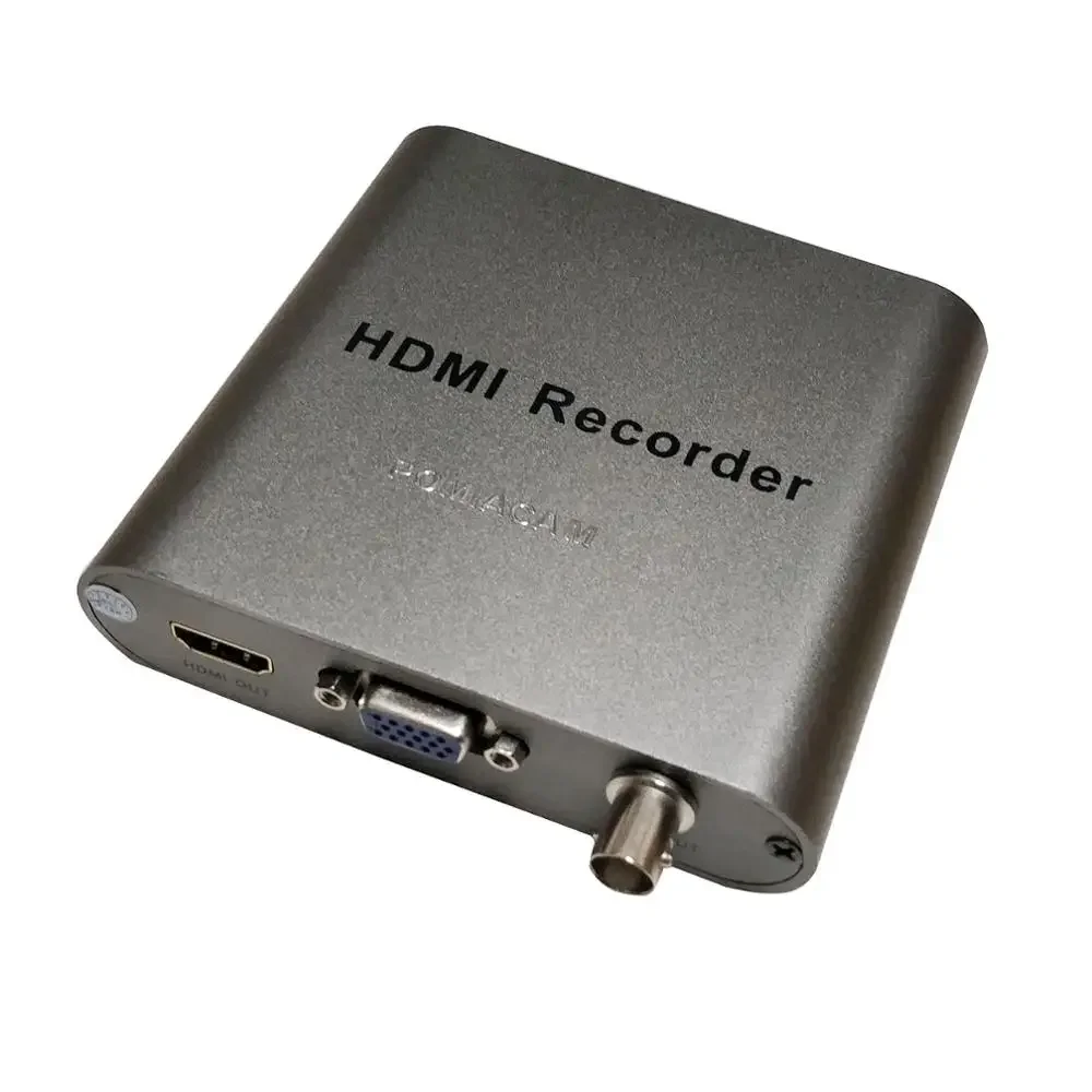 

MIni DVR HDMI in 1080P 1CH For Security System for Live game records, Match record, support 128GB card DHMI video recording DVR