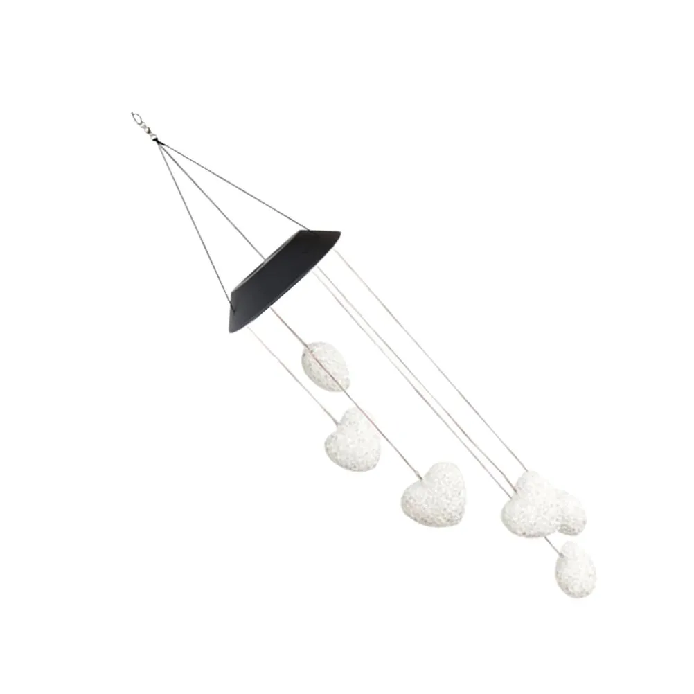 Hanging Decor Home Halloween Christmas Color Changing Solar Wind Chimes Outdoor Garden Decor Apartment Decor Apartments Decor