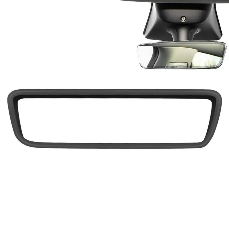 Espelho retrovisor capa protetora Frame, antiderrapante Decoração Acessório, Espelho Retrovisor, Tesla Modelo Y, 3