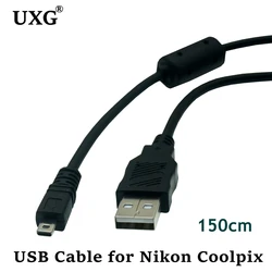 Kabel USB do aparatu Nikon Coolpix D7100 D5300 D5200 D5100 D3300 D3200 S9500 UC-E16 E17 S3100 S3000 S2 S31 S32 S2750 S2700 S230 S203