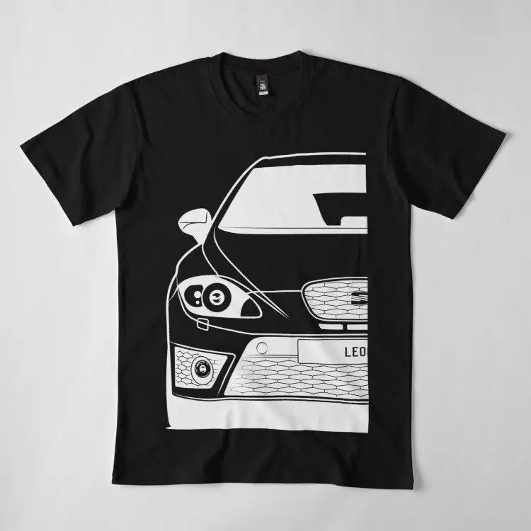 Seat Leon 80s T Shirt Men\'s O Neck Short SLeeve Sleeve Clothes Personalized Male Colorful Novelty Tee Shirts TEE