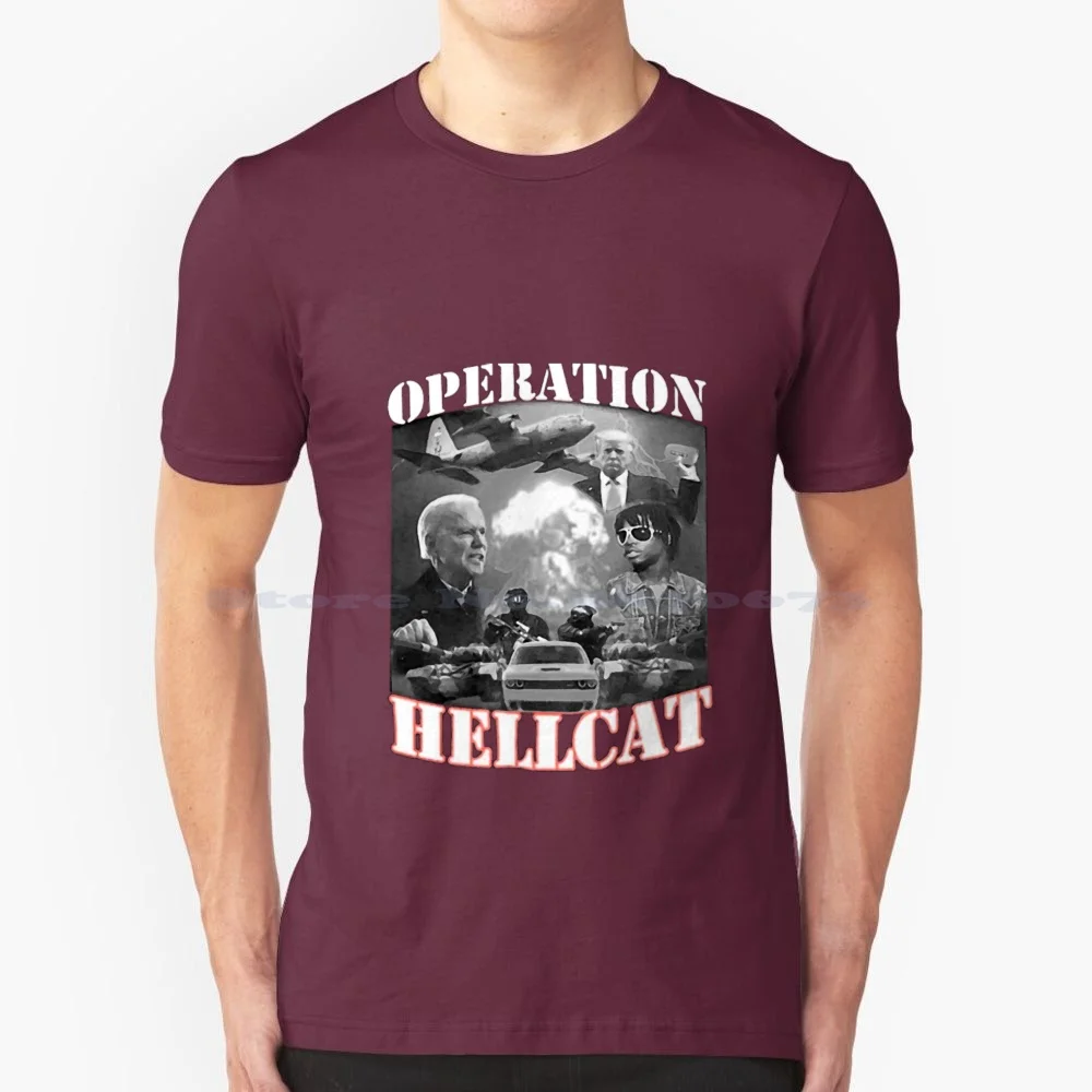 Operation Hellcat Classic Style T Shirt 100% Cotton Tee Operation Hellcat 2 Operation Hellcat 3 Operation Hellcat 4 Operation