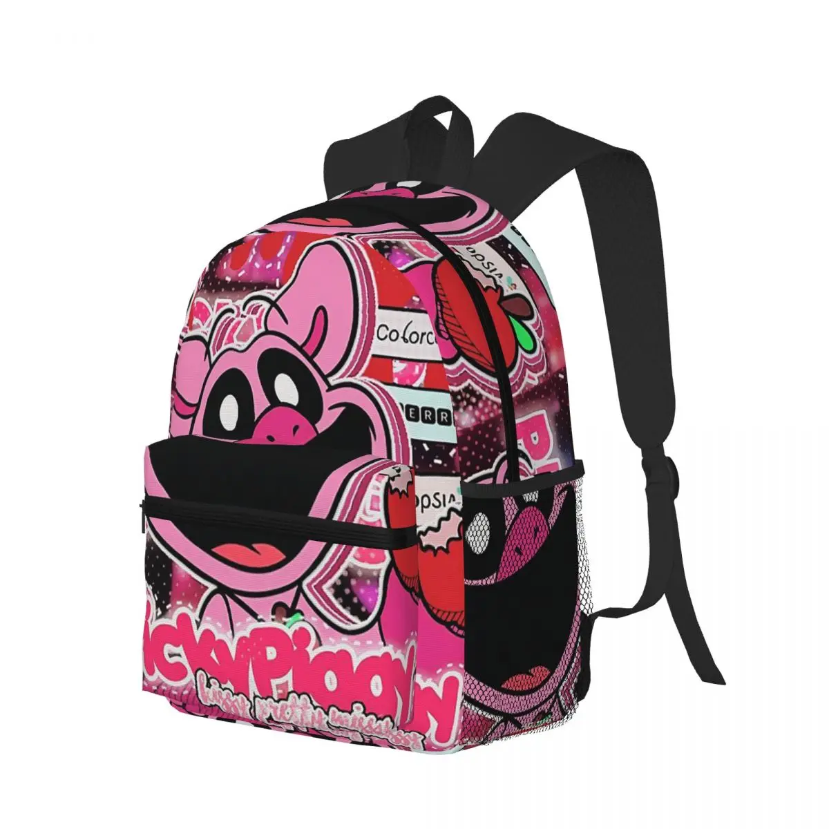 

Smiling Critters PickyPiggy студенческий рюкзак школьная сумка походный дорожный рюкзак для мужчин и женщин модная сумка для книг сумки на плечо