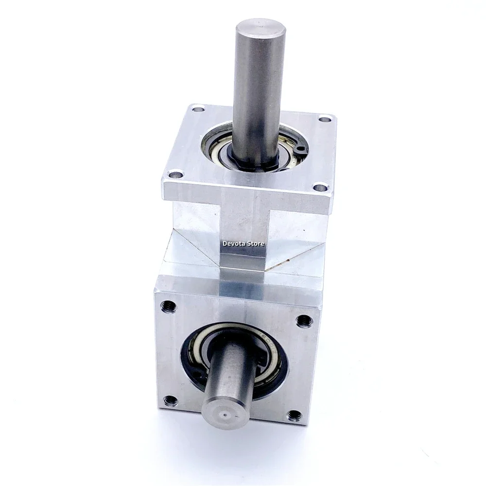 1: 1 Small Corner Device Spiral Bevel Gear 12MM Dual Output Shaft Differential Assembly Gearbox 1M 25T 2000RPM