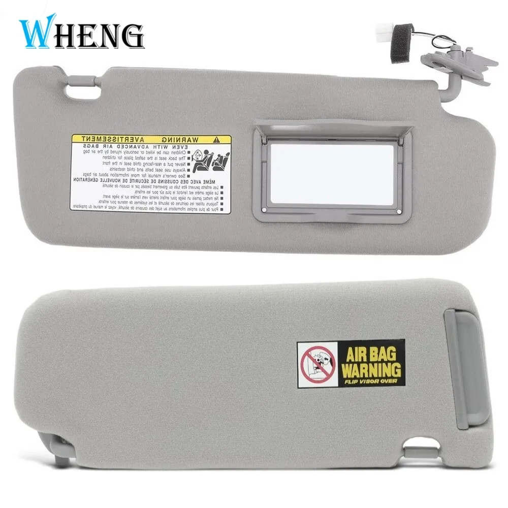 

1 шт. для Hyundai Sonata 2006 2007 2008 серый солнцезащитный козырек левая сторона правая сторона водителя со стороны пассажира