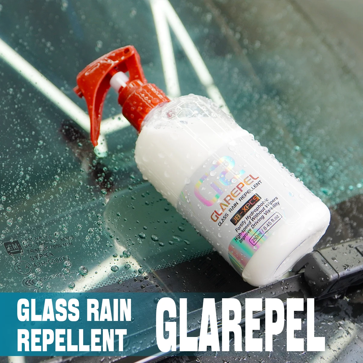 

Car Glass Waterproof Coating Agent Car Windshield Spray Water Repellent Rainproof Agent Rain Remover for Auto Glass, Windshields