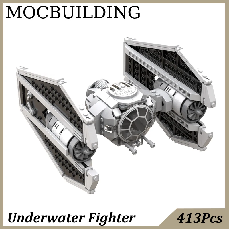 

Underwater Fighter Star Movie Model MOC Building Block Bricks Puzzle Toys for Kids Birthday Gift