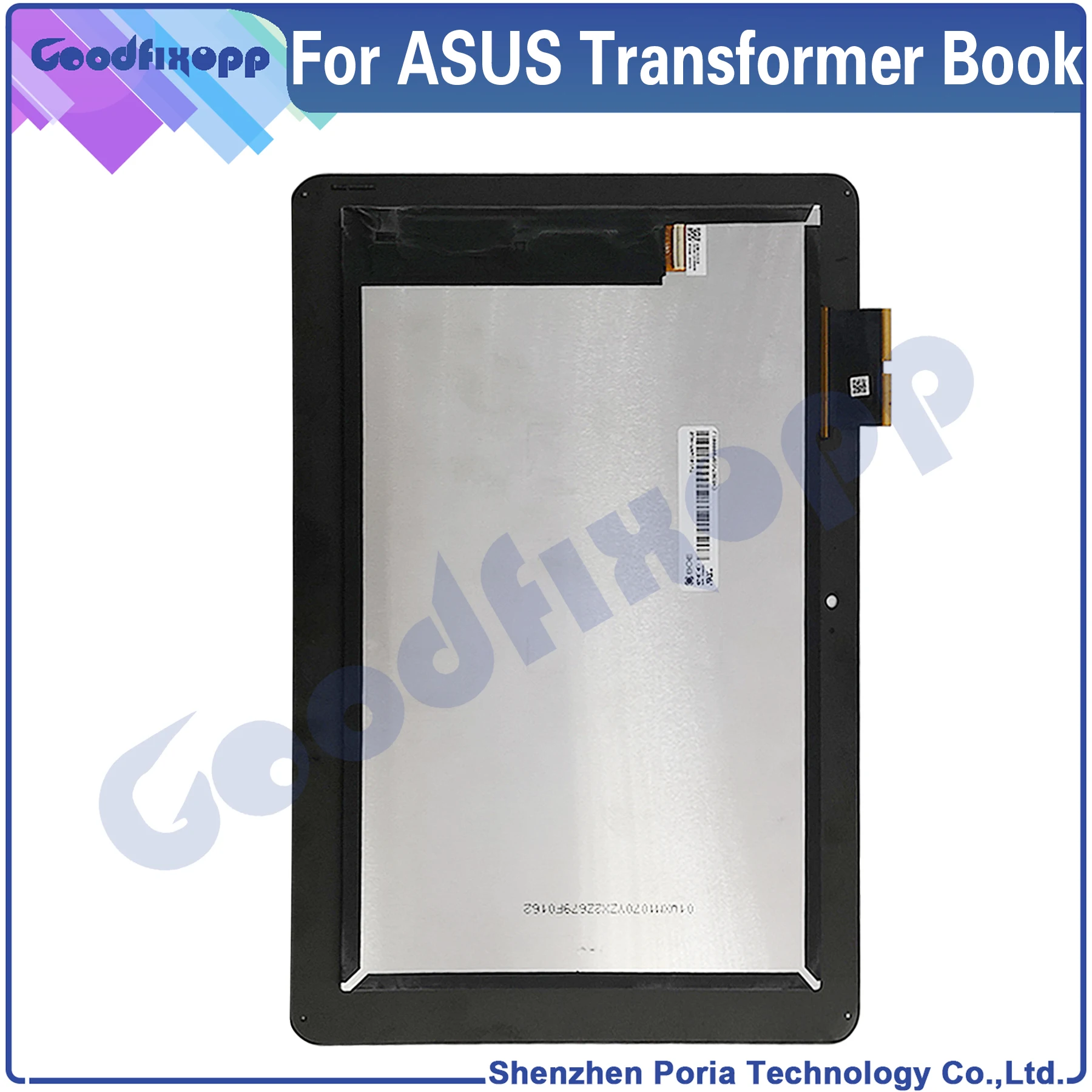 Imagem -03 - Polegada de Tela para Asus Tranformer Livro T101 ha T101h T101ha Display Lcd Tela Toque Digitador Assembléia Substituição 10.1