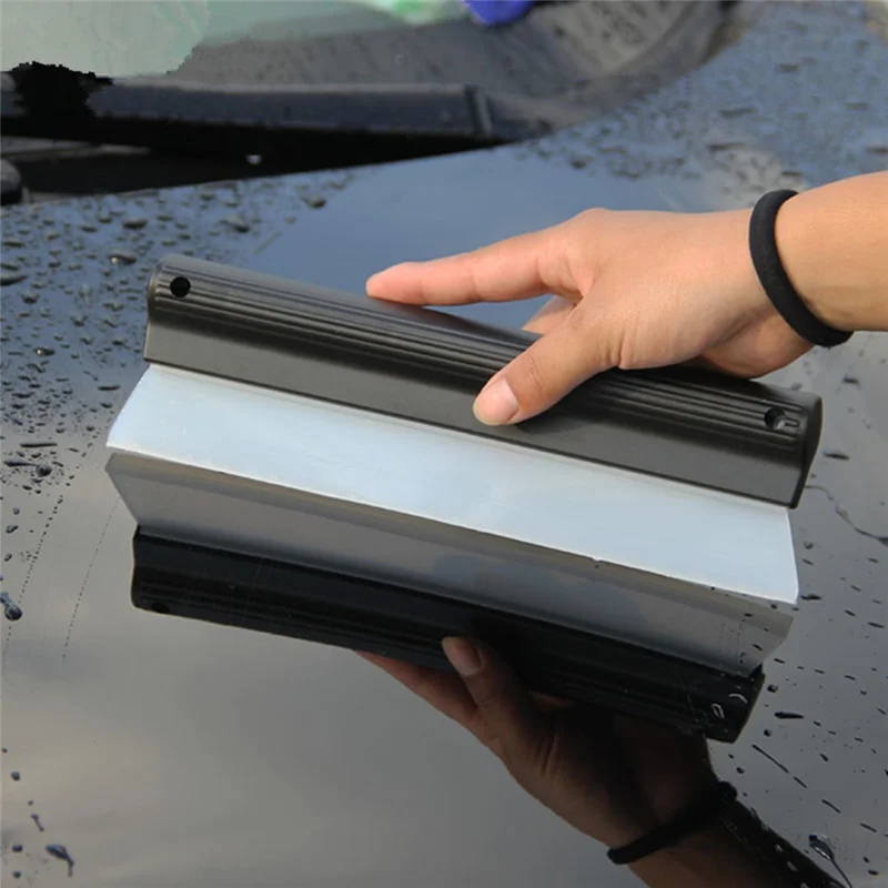A80X-Straight Wiper Board Silicone Car Wash Tool Car Silicone Wiper Board Cars Window Wash Clean Soft Silicone Wiper