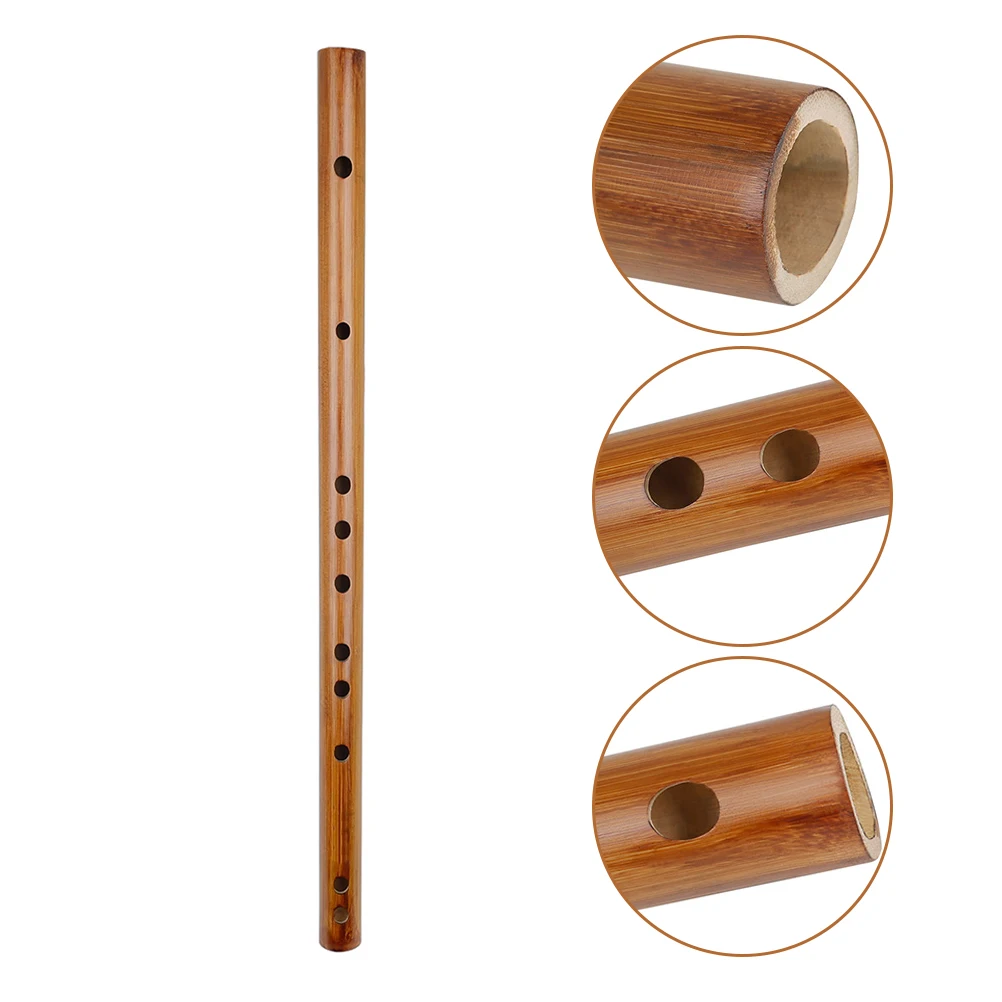 

Premium Wooden Piccolo Flute Small Musical Instrument For Beginners Durable Natural Woodwind Easy Carry Storage Bag Lightweight