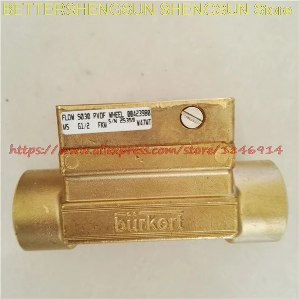 

Sensor base FLOW S030PVDF WHEEL M5 G1/2 FKM 00423980