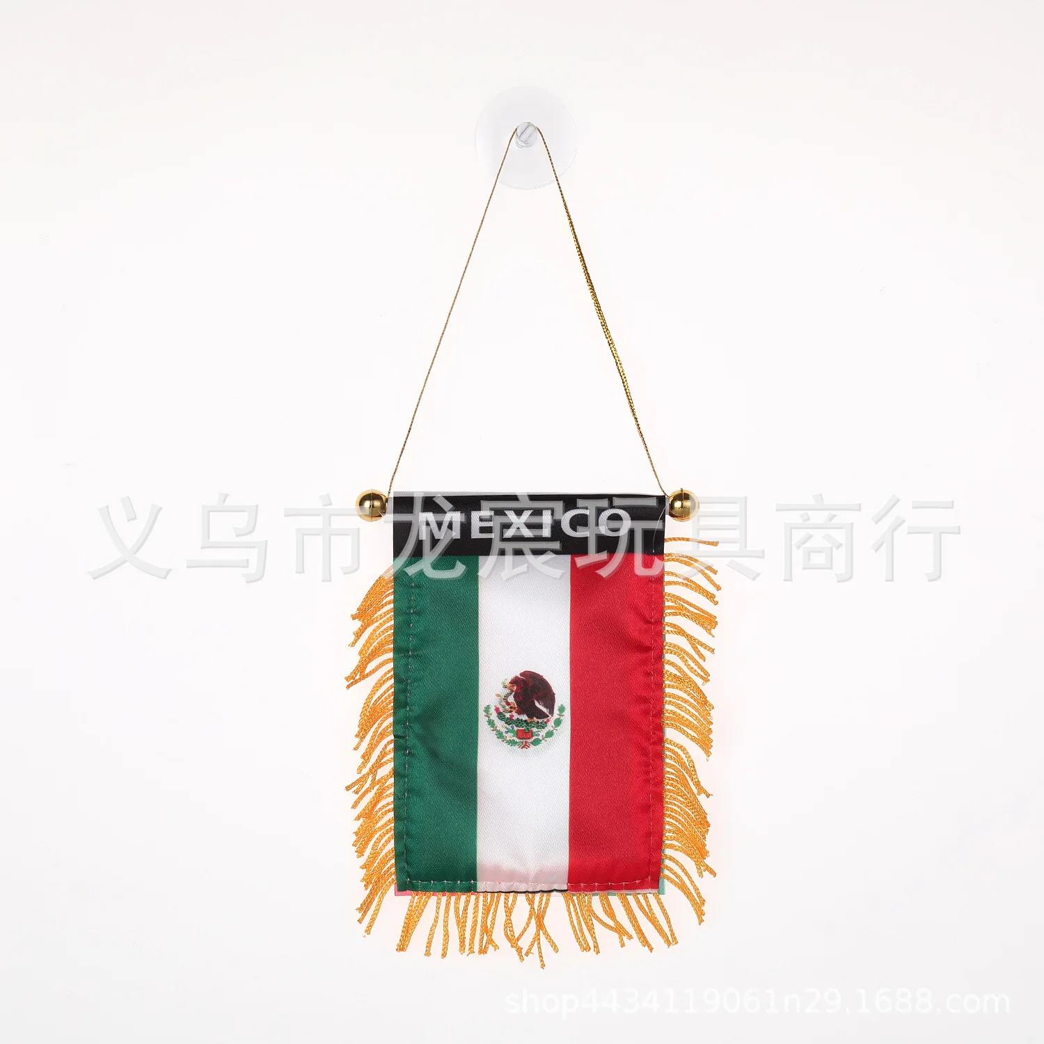 

Wholesale Mexico Car Window flag 8*12cm Polyester double side printed Mexico Hanging pennant Flags Mexico Mini flag