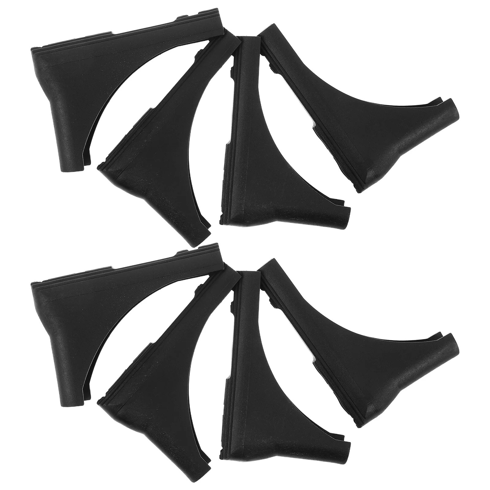 

8Pcs Non-Slip Laundry Rack Leg Pads Universal Floor Protectors for Drying Racks Easy Installation Hardwood Floor Protection