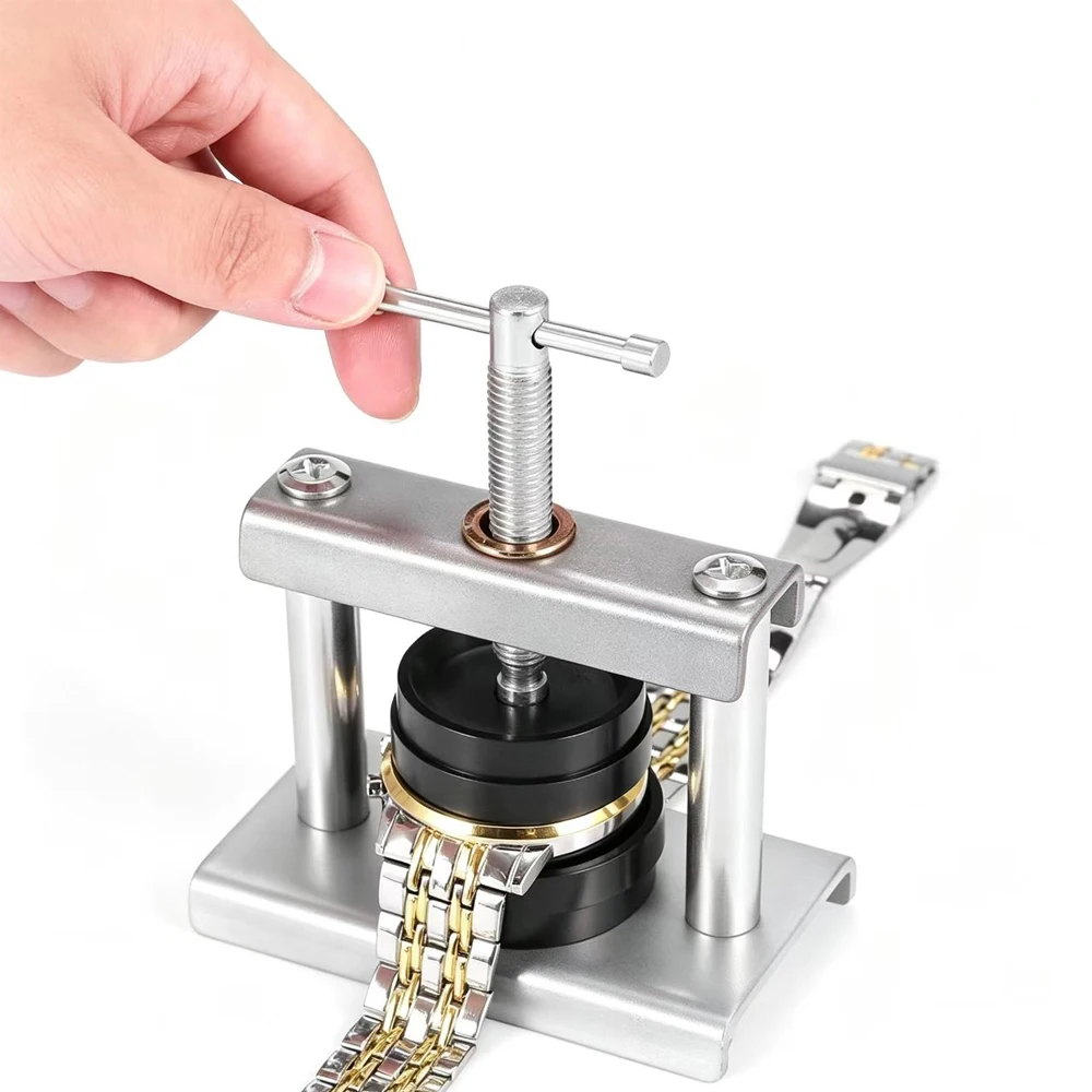 13pcs/19pcs Watch Press Set Watch Back For Case Closing Tool & Fitting Dies Watch Maintenance Repairing Tool Kit For Watchmak