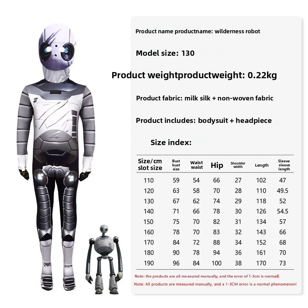 

Новый костюм дикого робота для косплея, шкаф для выступлений на Хэллоуин, детский робот, тема, женская модная трендовая осенняя коллекция