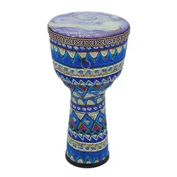 Drum for Children's Djembe Drum, PVC Percussion Instrument, No Need for Tuning, 8.5 inches, 10 inches