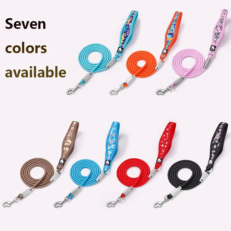TRUELOVE TLL25761 Comfortable And Wear-resistant Pet Leash SBR Neoprene Handle High-denisty Polyester Weave And Tear-resistant