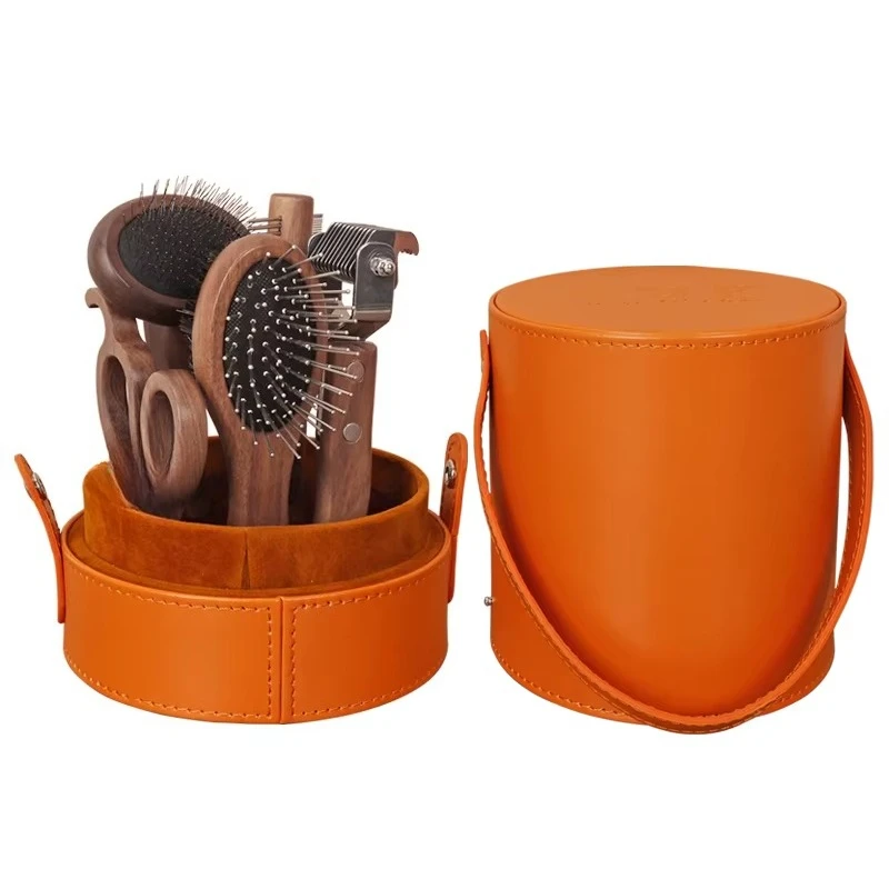 

5 in 1 Wooden Cat and Dog Grooming Brush Set Pet Cleaning and Grooming Products