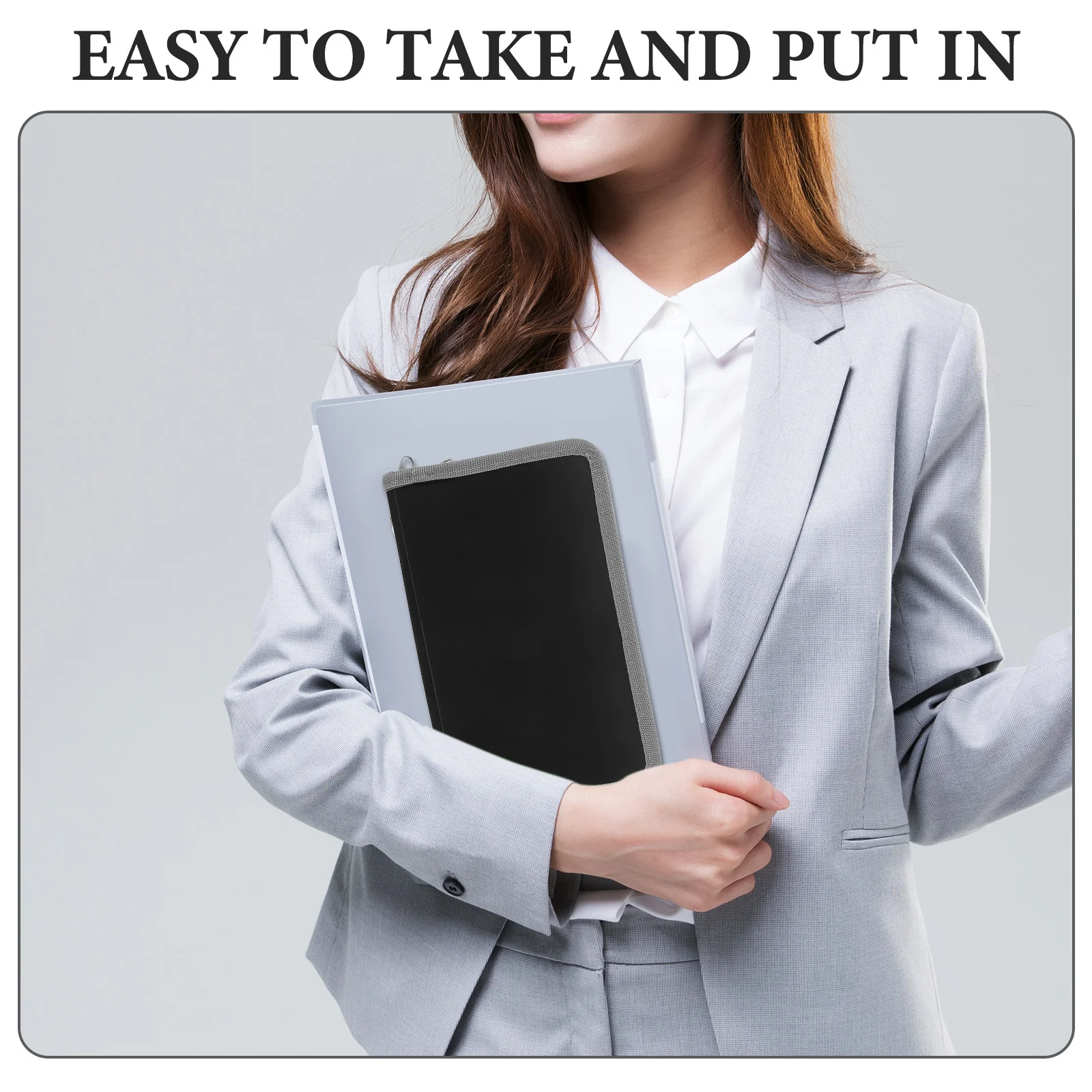 

Accordion File Folder Documents Organizer Bag Home Office Multi Pockets Paperwork Storage Plastic Material Safe