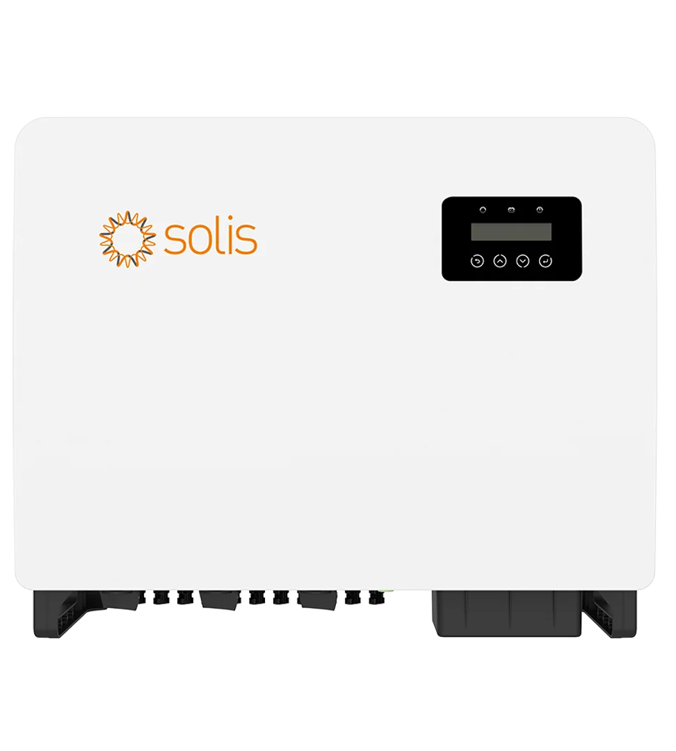 Solis Inversor solar de cadena fotovoltaica trifásico 380V 400V 50kW 60kW con 3/4 MPPT IP66 S5-GC(50-60)K