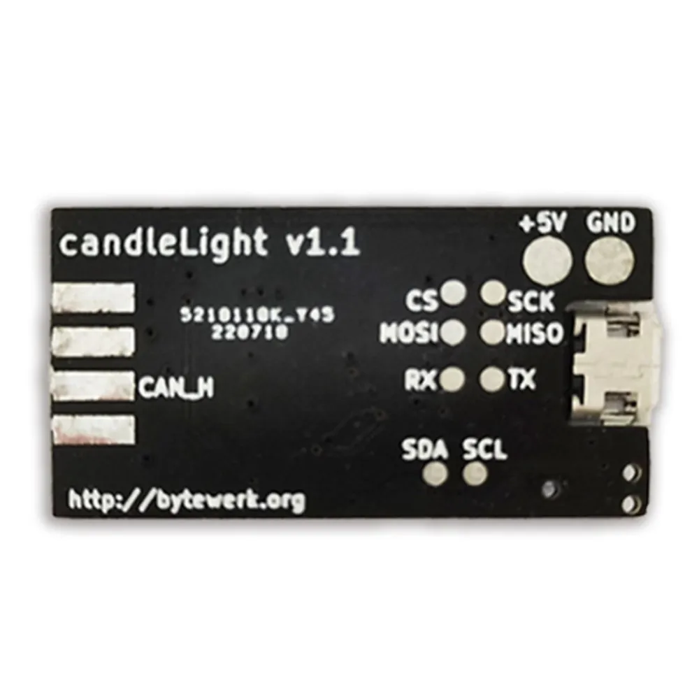 CANdleLight usb to can module can debugging assistant can bus analyzer