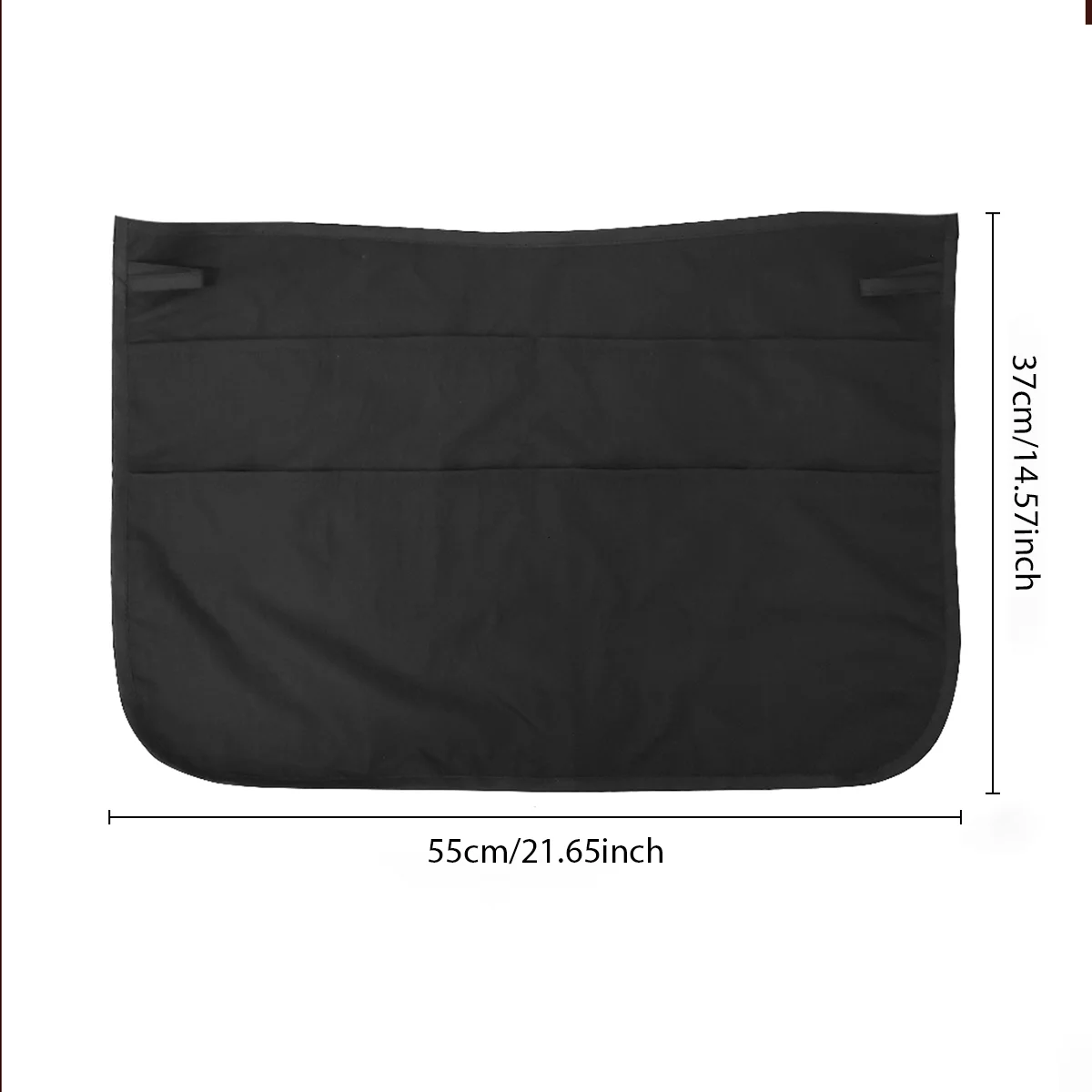 Professional Barber Apron Half Waist Polyester Tool Bag, Ideal Choice for Hairdressers and Makeup Artists, Essential Accessories