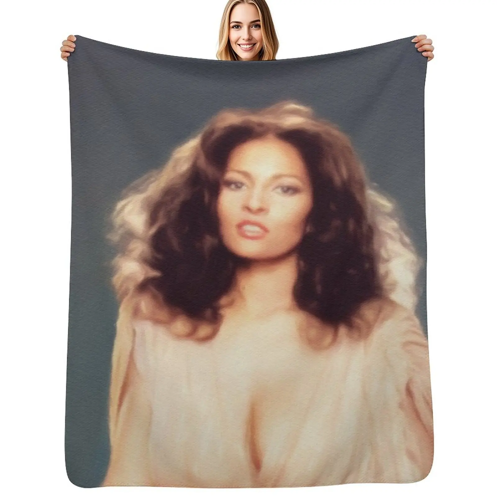 

Pam Grier, Movie Legend Throw Blanket Outdoor Soft Blanket for Picnic Beach Camping