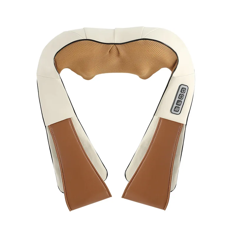Cervical kneading massage shawl gift car home dual-use neck and shoulder wholesale cervical massager plug-in