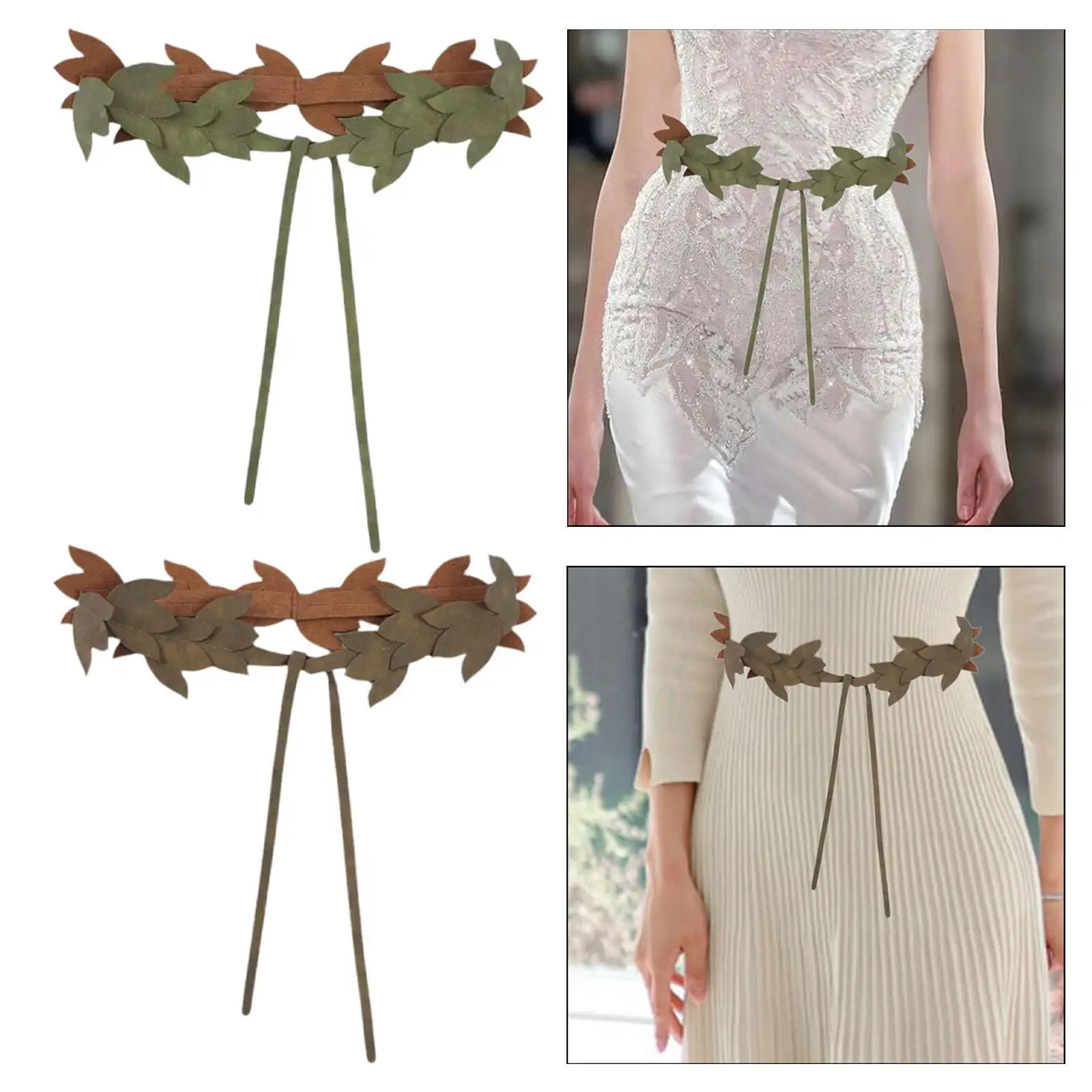 Cinturón Pantalones Accesorios Pantalones Moda Mujer PU Cinturón de cuero