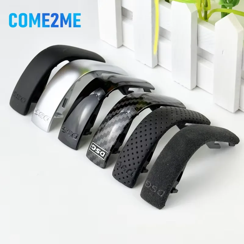 

Кожаная ручка переключения передач, боковая крышка, украшение, эмблема DSG для VW Golf 6 7 R GTI Passat B7 B8 CC R20 Jetta MK6 GLI