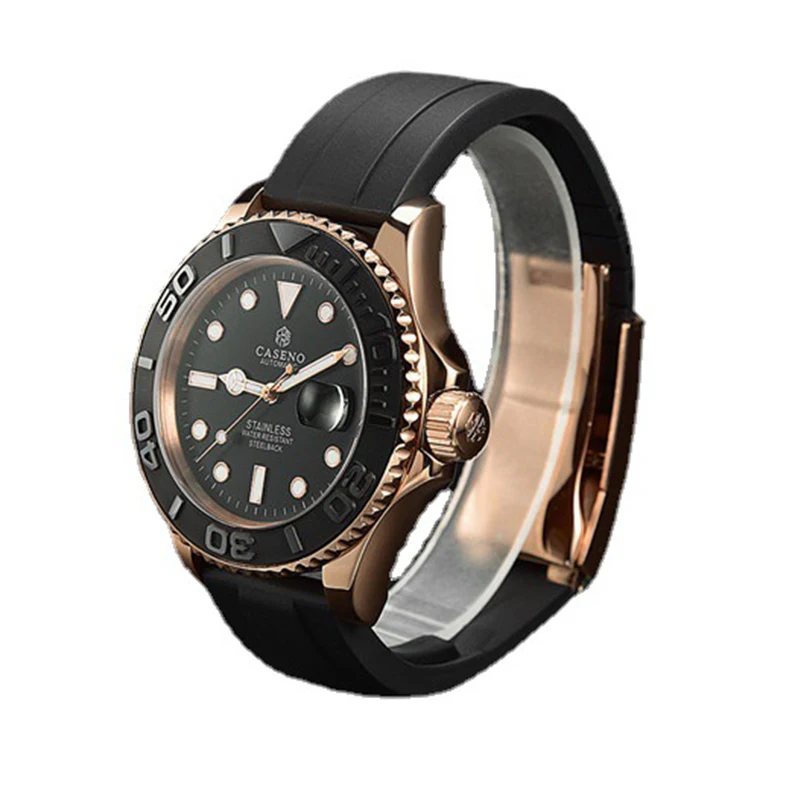 Uhr Edelstahl Kalender