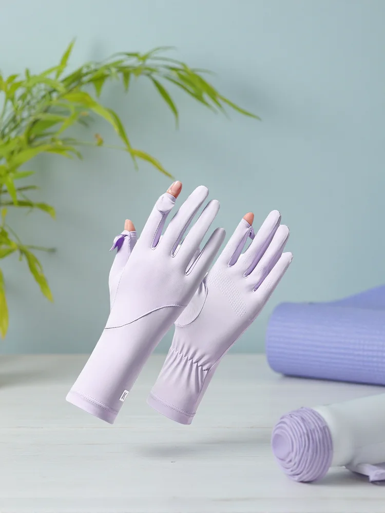 AliExpress WRELS Sunscreen Driving Gloves Anti UV Breathable Lengthened Wrist Running Gloves Thin Touchscreen Sunshade Cycling Sport Gloves