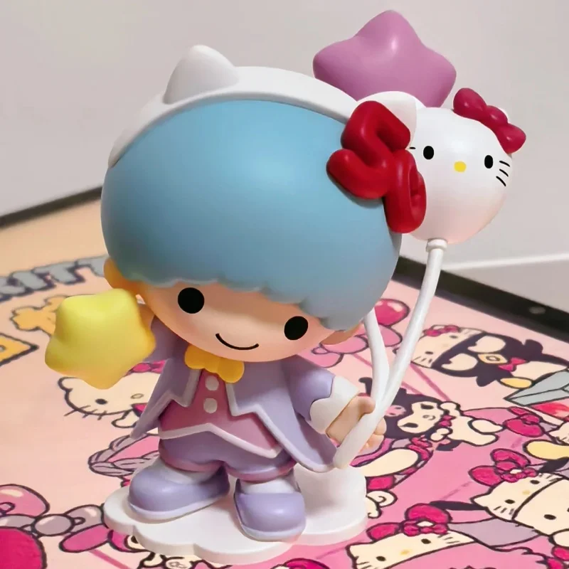 Nowe oryginalne postacie Sanrio pudełko z niespodzianką Hellokitty 50. rocznica seria zabawek Anime rysunek tajemnicze pudełko wystrój prezent na boże narodzenie