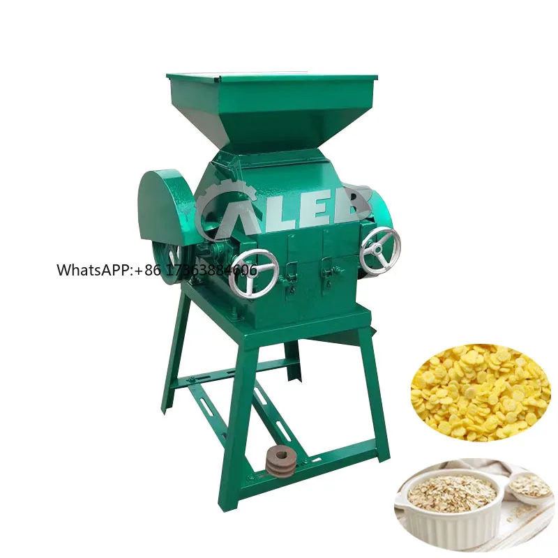Máquina Aplanadora de Granos de Cebada, Maíz y Soja 2026 de Gran Demanda/Máquina Trituradora de Cacahuates, Almendras y Sorgo/Molino Aplanador de Cereales